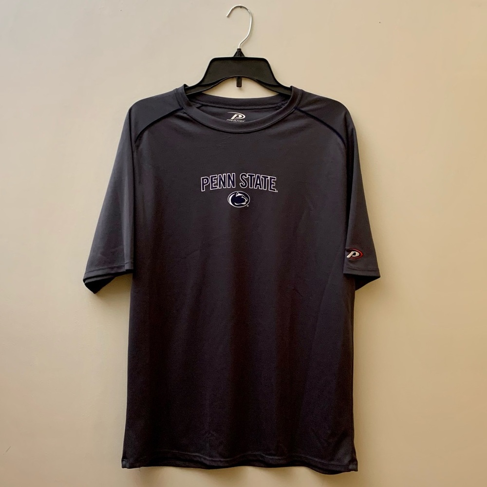 Pro Player Men’s Penn State Nittany Lions Thick Dri-Fit Tee. Dark Gray. Size XL